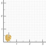 Diamond Aspen Leaf Earrings