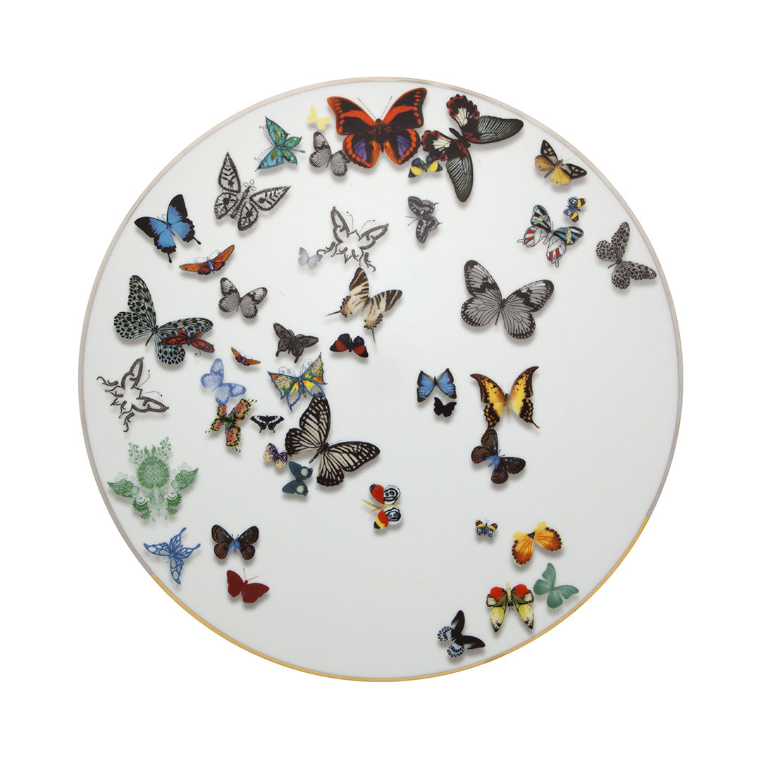 Vista Alegre Christian Lacroix Butterfly Parade Charger
