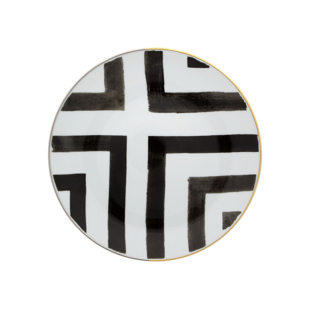 Vista Alegre Christian Lacroix Sol Y Sombra Dessert Plate, Set of 4