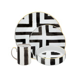 Vista Alegre Christian Lacroix Sol Y Sombra 4-Piece Place Setting