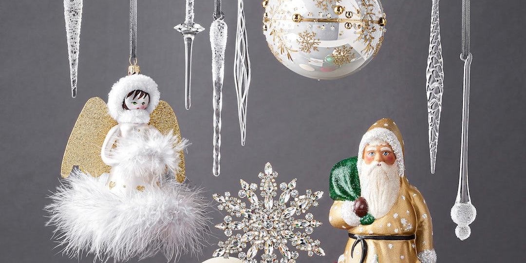 Elegant Ornaments Beyond the Tree: Decorating Ideas in Glass, Crystal & Porcelain
