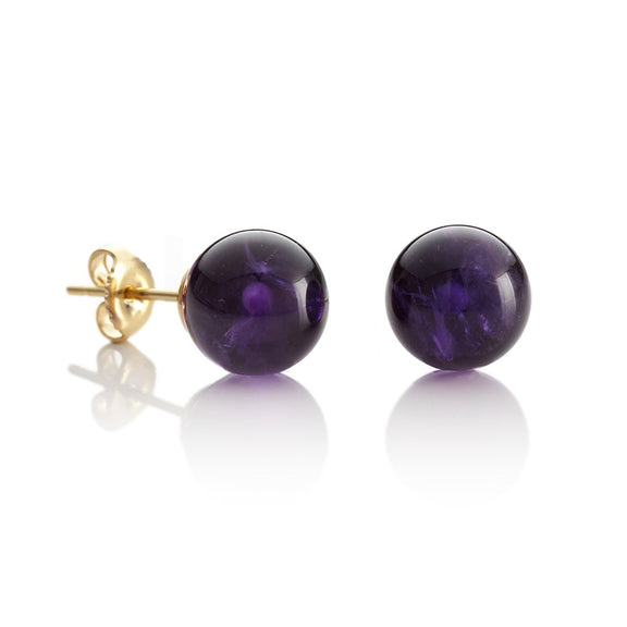 Gump's Signature Amethyst Bead Earrings