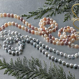 Baroque Blue Akoya Pearl Rope Necklace