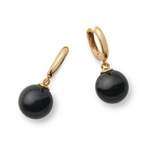 Gump's Signature Soho Earrings in Black Jade