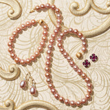 Gumps Signature Pink Pearl Necklace
