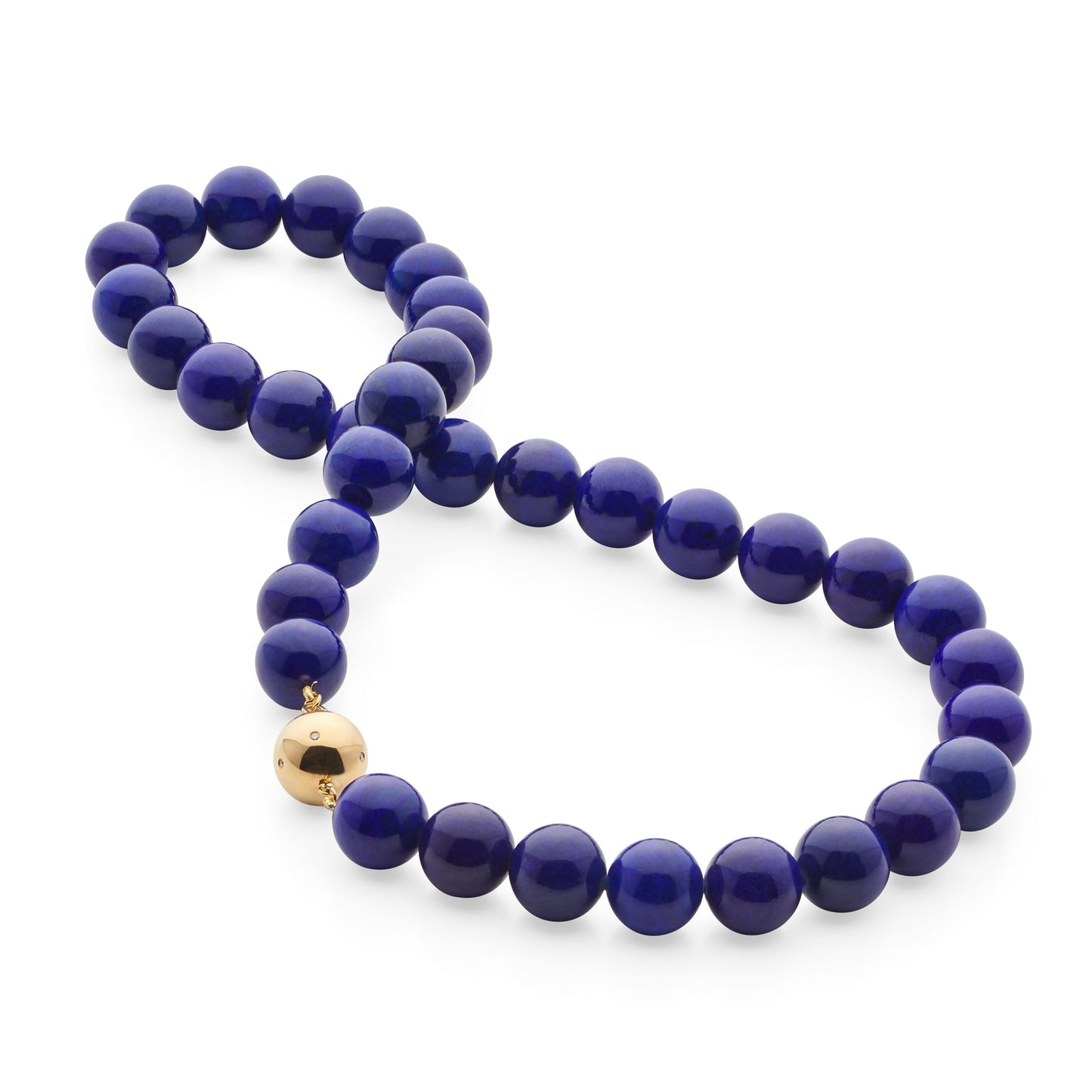 Gump's Signature 12mm Lapis Necklace