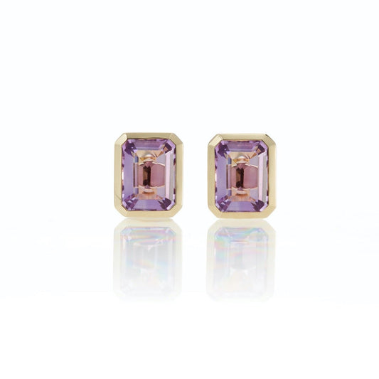 Gump's Signature Newport Earrings in Amethyst