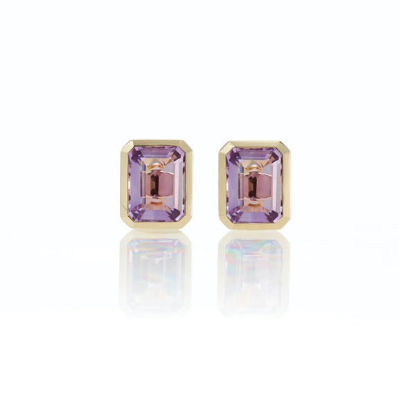 Gump's Signature Newport Earrings in Amethyst