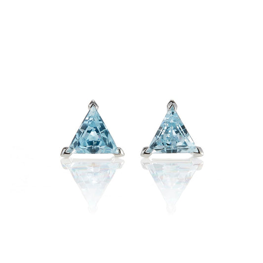 Gump's Signature Bermuda Earrings in Sky Blue Topaz