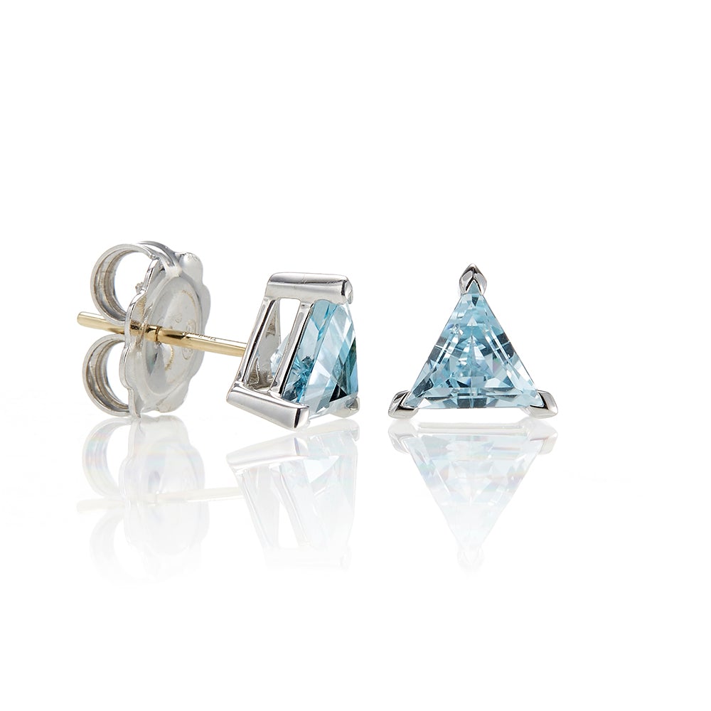 Bermuda Earrings in Sky Blue Topaz