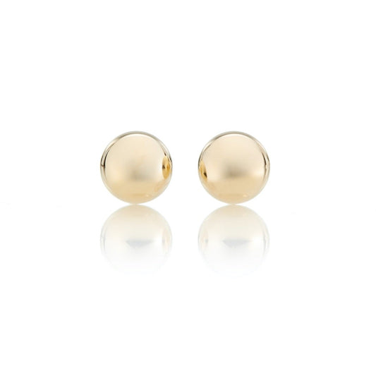 6mm Gold Ball Earrings