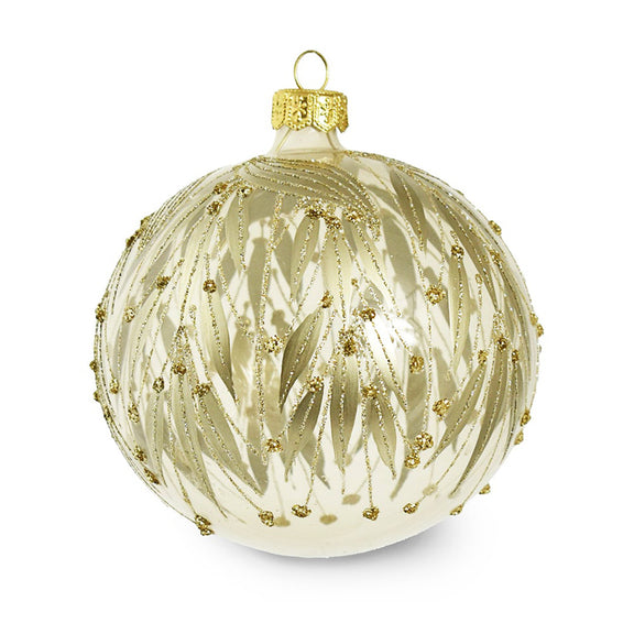 Winter Willow Ball Ornament