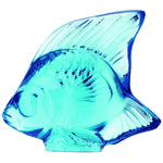 Lalique Crystal Fish, Pale Blue