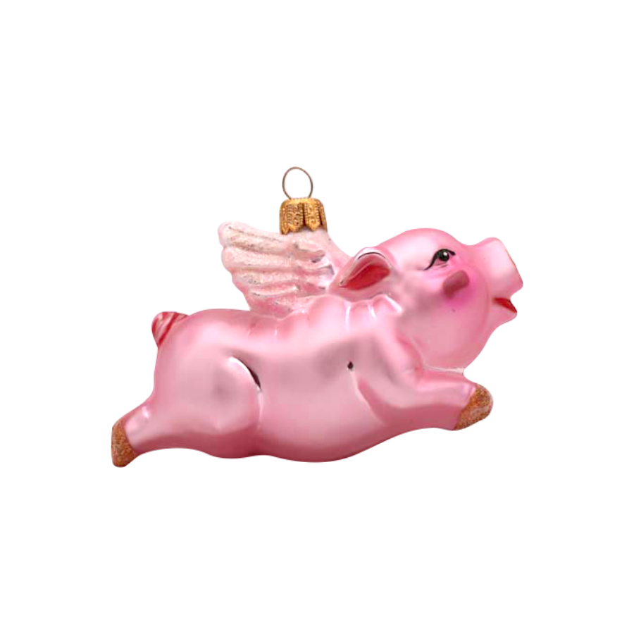 Flying Pig Ornament