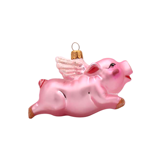 Flying Pig Ornament