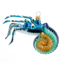 Blue & Purple Shrimp Ornament