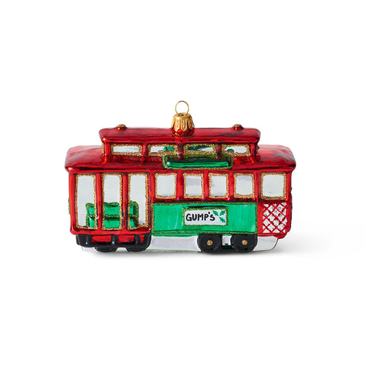 Gump's Cable Car Ornament