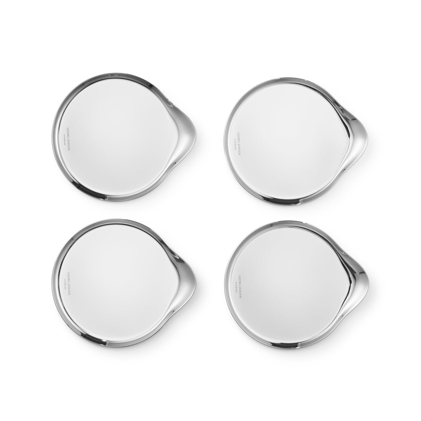 Georg Jensen Wine and Bar Coasters Set of 4