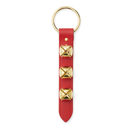 Red Sleigh Bell Door Hanger