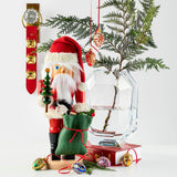 Red Sleigh Bell Leather Door Hanger