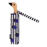 Polka Dot & Stripe Compact Umbrella