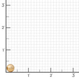 9.5mm Gold Bead Earrings