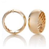 Reversible Hoop Clip Earrings