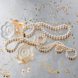 6mm Oval Baroque Pearl Rope Necklace