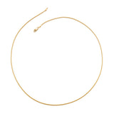 1.2mm Gold Wheat Chain