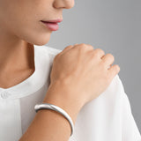 Small Offspring Cuff Bracelet in Silver