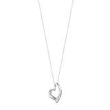Georg Jensen Silver Hearts of Georg Jensen Pendant Necklace