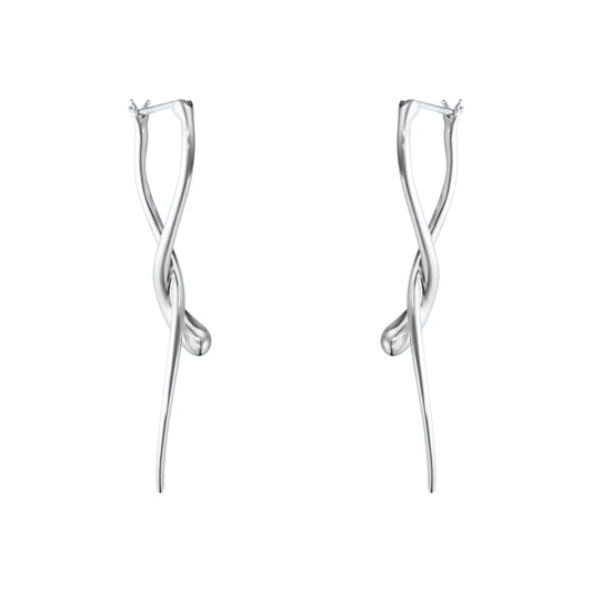 Georg Jensen Silver Mercy Earrings