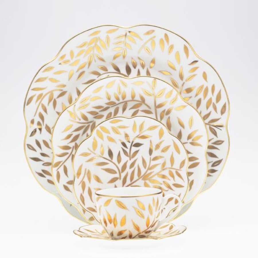 Olivier Gold Dessert Plate