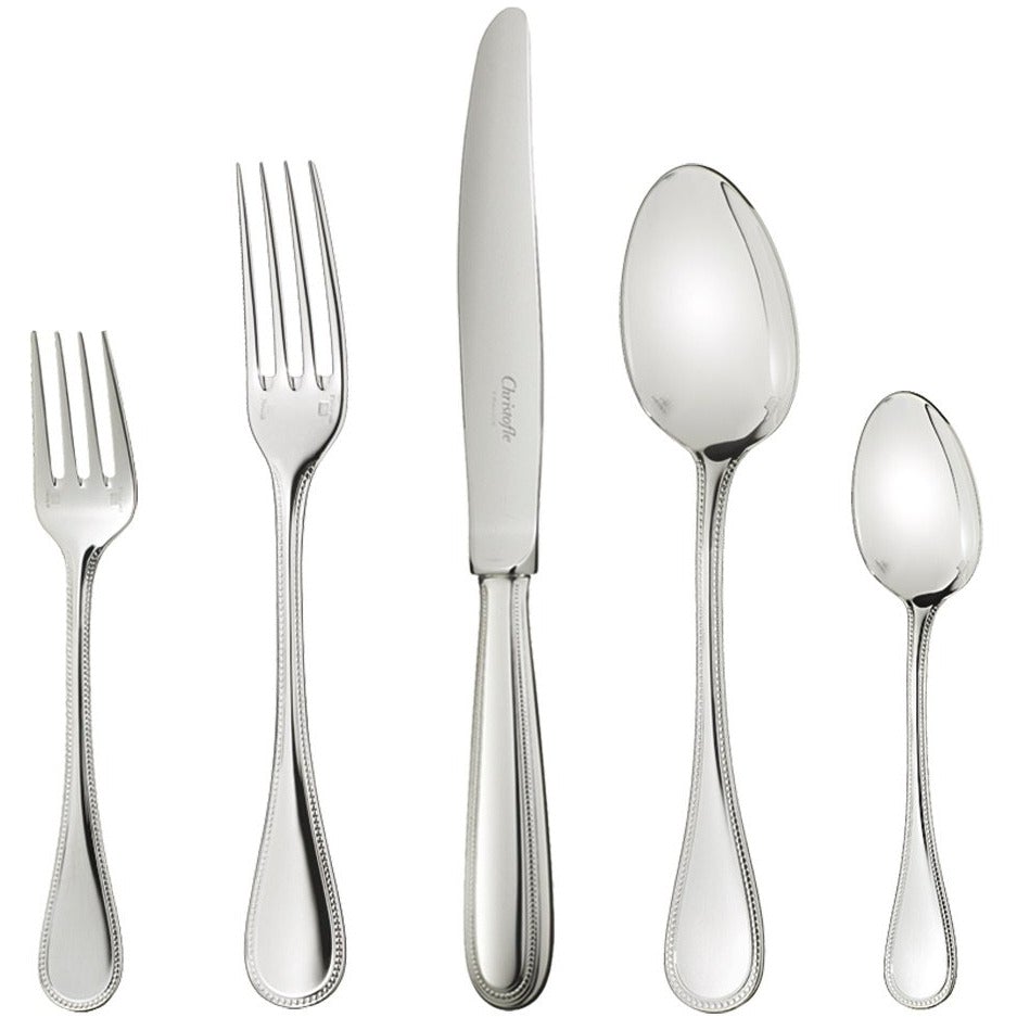 Christofle Perles 5-Piece Place Setting