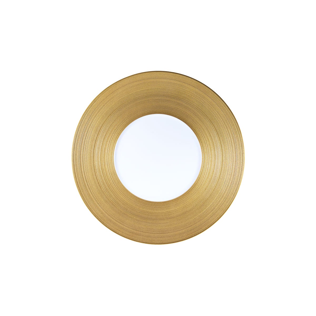 JL Coquet Hemisphere Gold Salad Plate