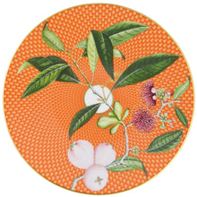 Raynaud Tresor Fleuri Dessert Plate Orange