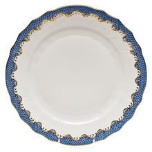 Herend Fish Scale Dinner Plate, Blue