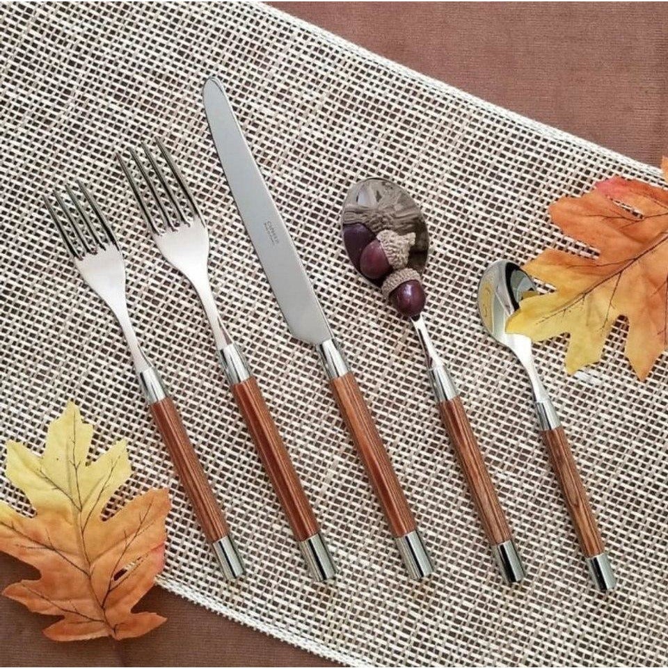 Conty 5-Piece Place Setting, Wood