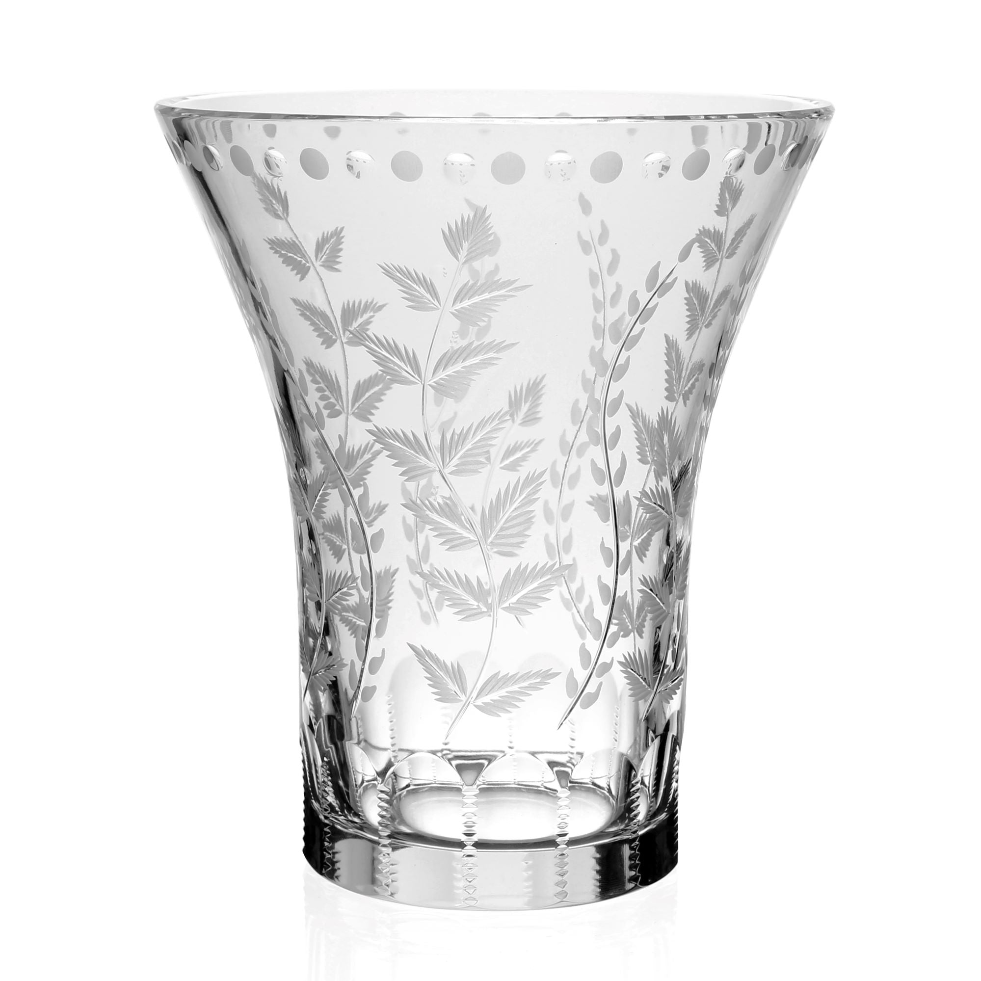 William Yeoward Crystal Fern Flower Vase
