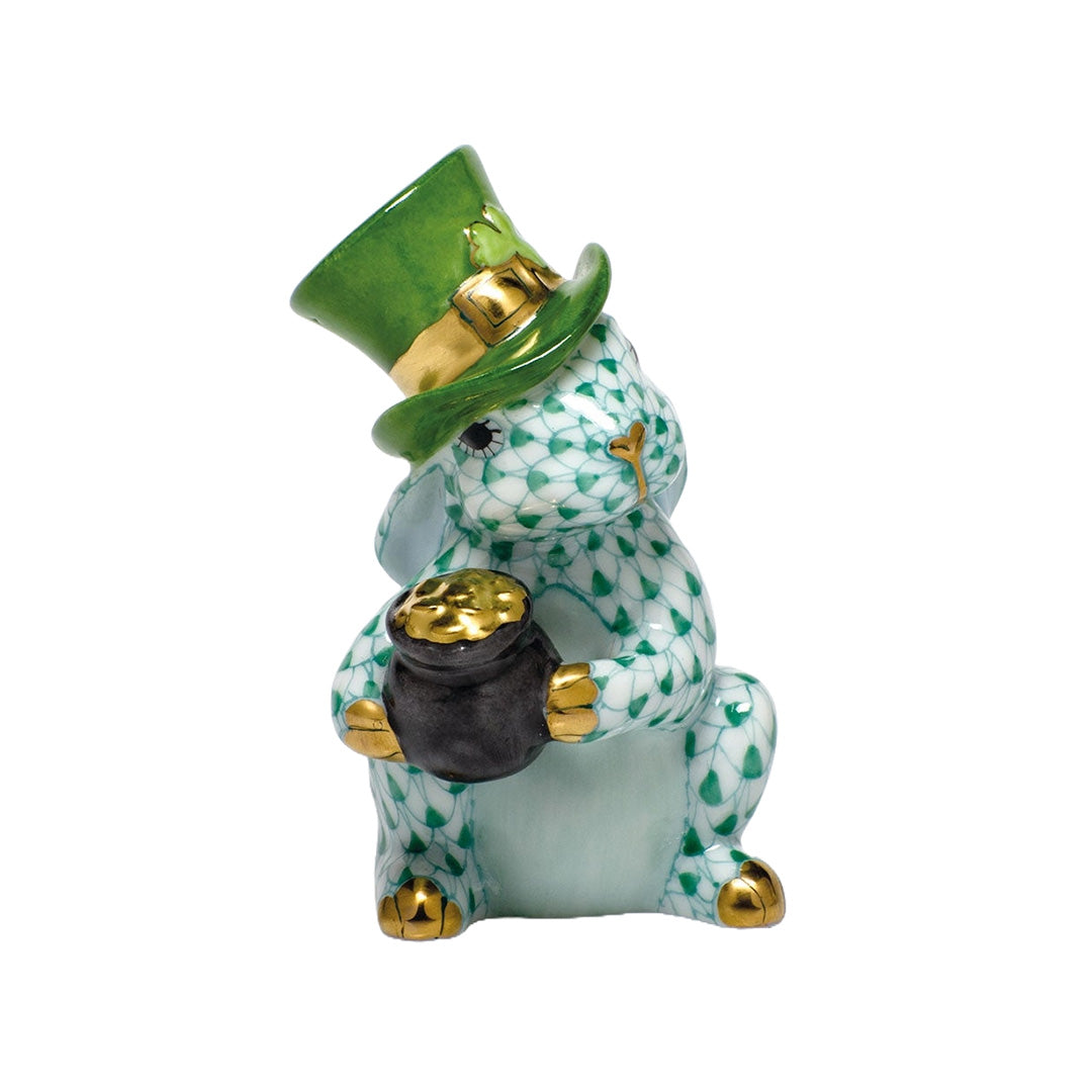 Herend Leprechaun Bunny, Green