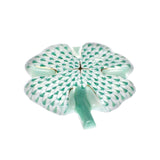 Herend Four-Leaf Clover, Green