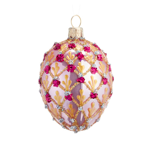 Pink Mini Egg Ornament