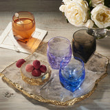 Bar Double Old-Fashioned Glass, Smoke