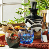 Bar Double Old-Fashioned Glass, Smoke