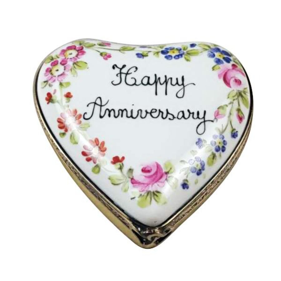 Happy Anniversary Heart Limoges