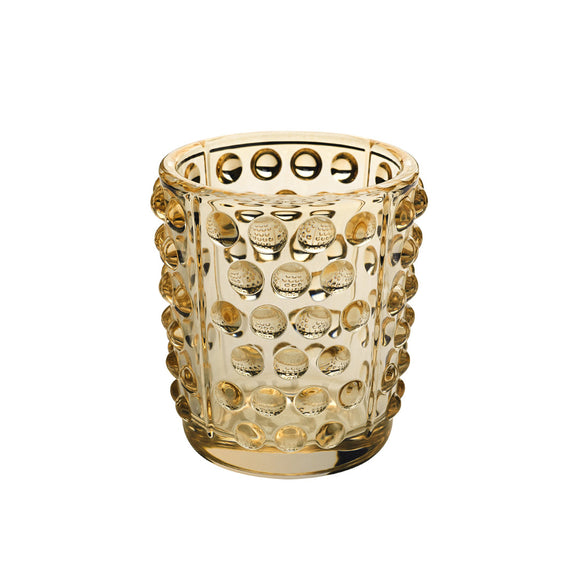 Lalique Mossi Votive, Gold Luster