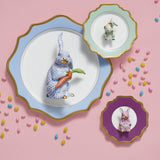 Anna's Palette Sky Blue Salad Plate