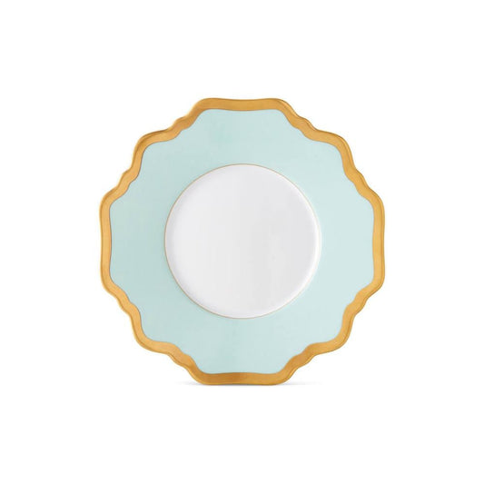 Anna Weatherley Anna's Palette Aqua Green Tea Saucer