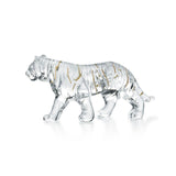 Zodiac Tiger, Clear with 20K Gold