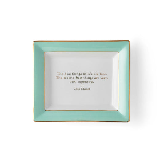 Gump's Coco Chanel Repartee Tray